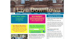 Desktop Screenshot of ilivedowntown.com